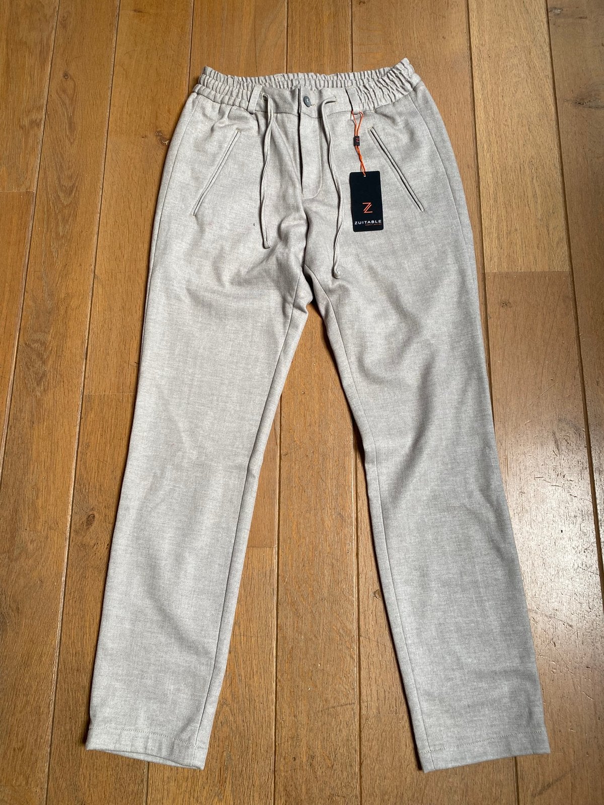 Pantalon, Zwart, Maat 42/44 (L), Ophalen of Verzenden, Zo goed als nieuw