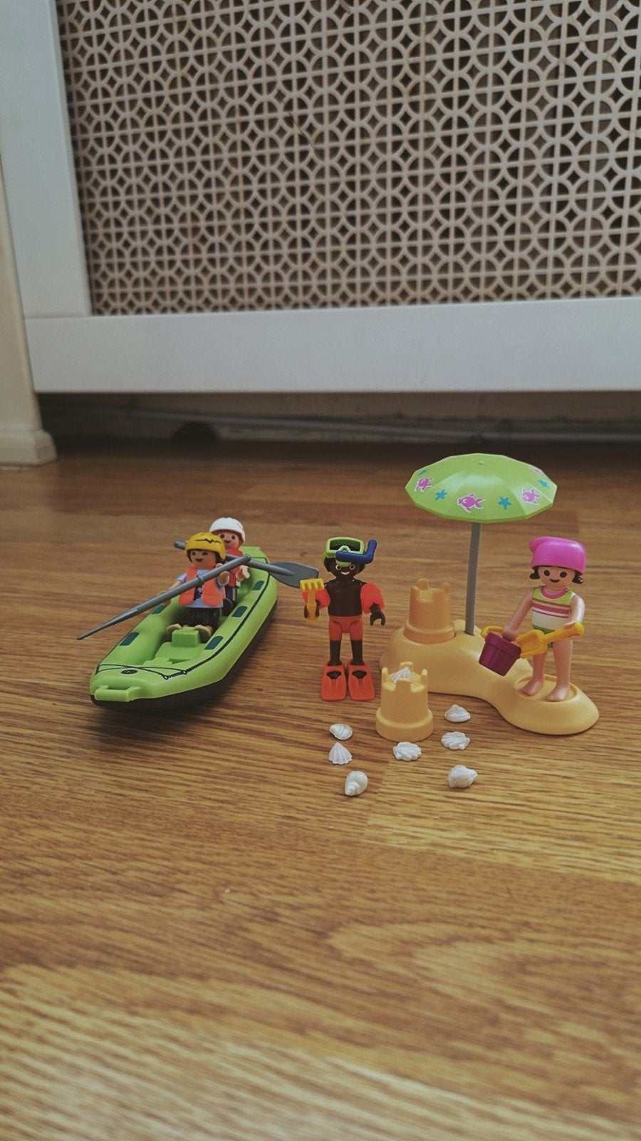 Playmobil Rafting & Kinderen met Zandkasteel (9085 & 6892), Kinderen en Baby's, Speelgoed | Playmobil, Ophalen of Verzenden