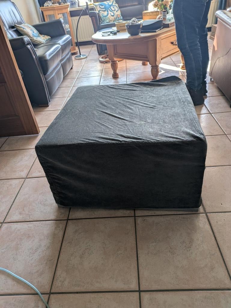 Slaappoef /opklapbed, Ophalen, Gebruikt, Vierkant, 75 tot 100 cm