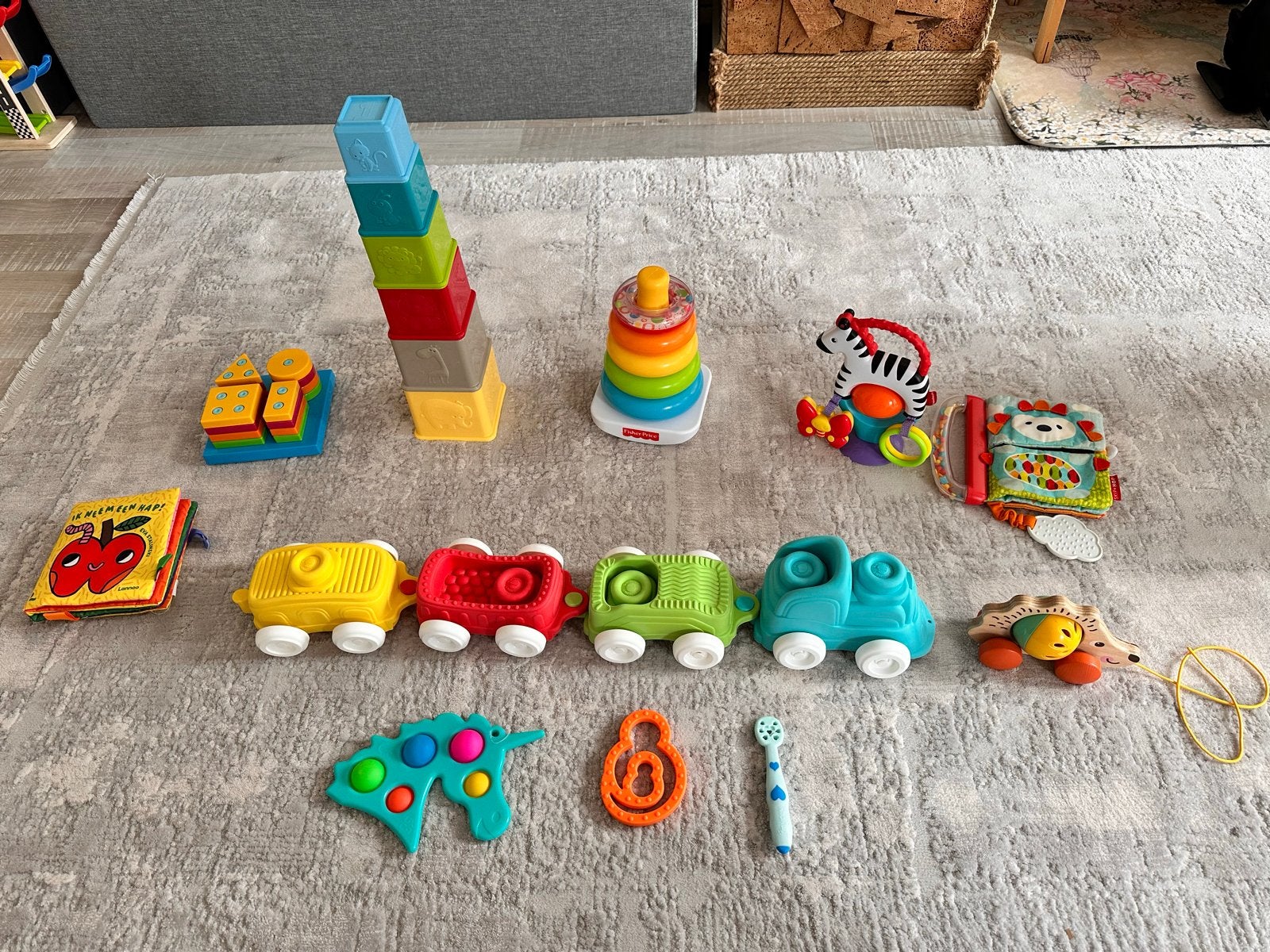 Diverse baby- en peuterspeelgoed set, Ophalen, Gebruikt, Overige typen, Met geluid