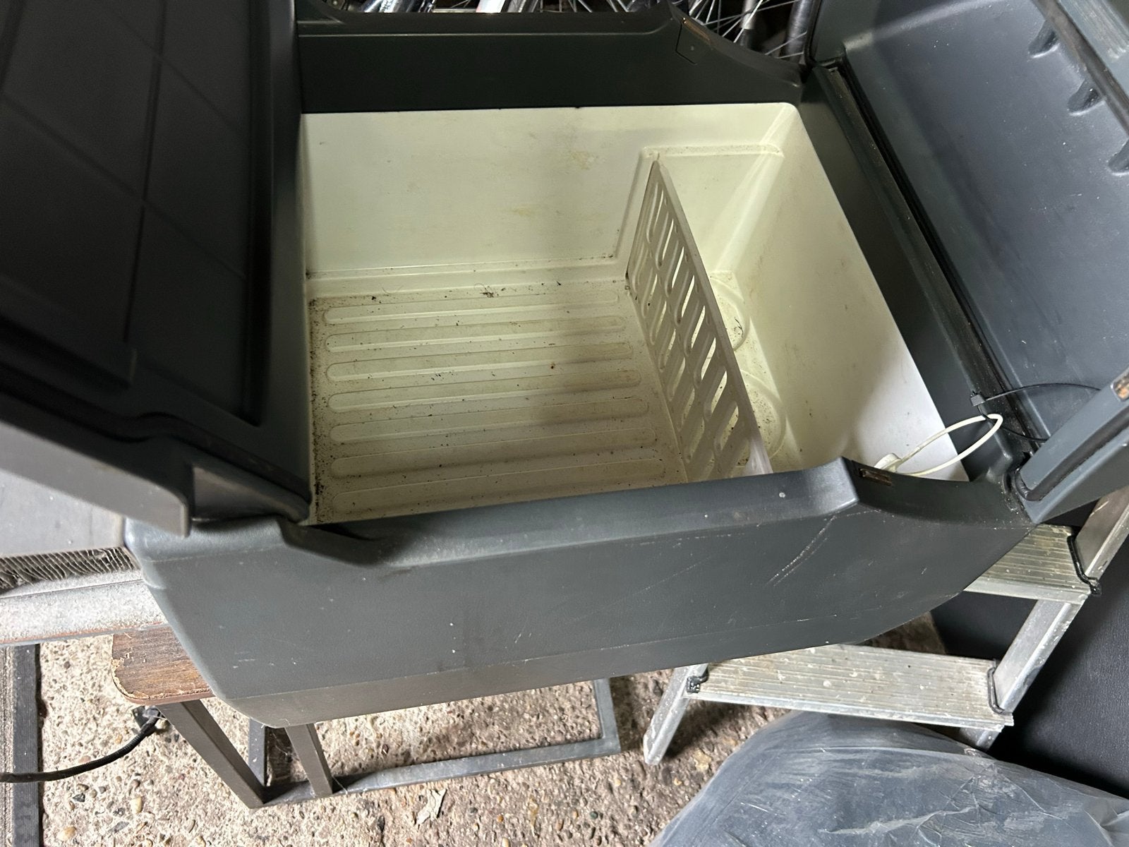 Compressor Koelbox 12/24V - Deksel los, voor de handige, Caravans en Kamperen, Ophalen, Gebruikt, Koelbox, Compressor