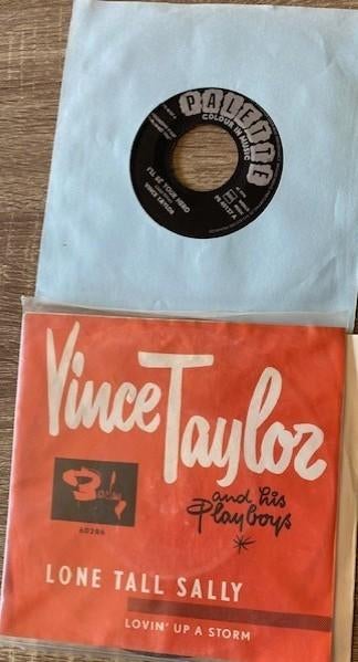 Vince Taylor& his Playboys:Long tall Sally*I'll be your hero, Originele persing, Ophalen of Verzenden, Zo goed als nieuw, Pop