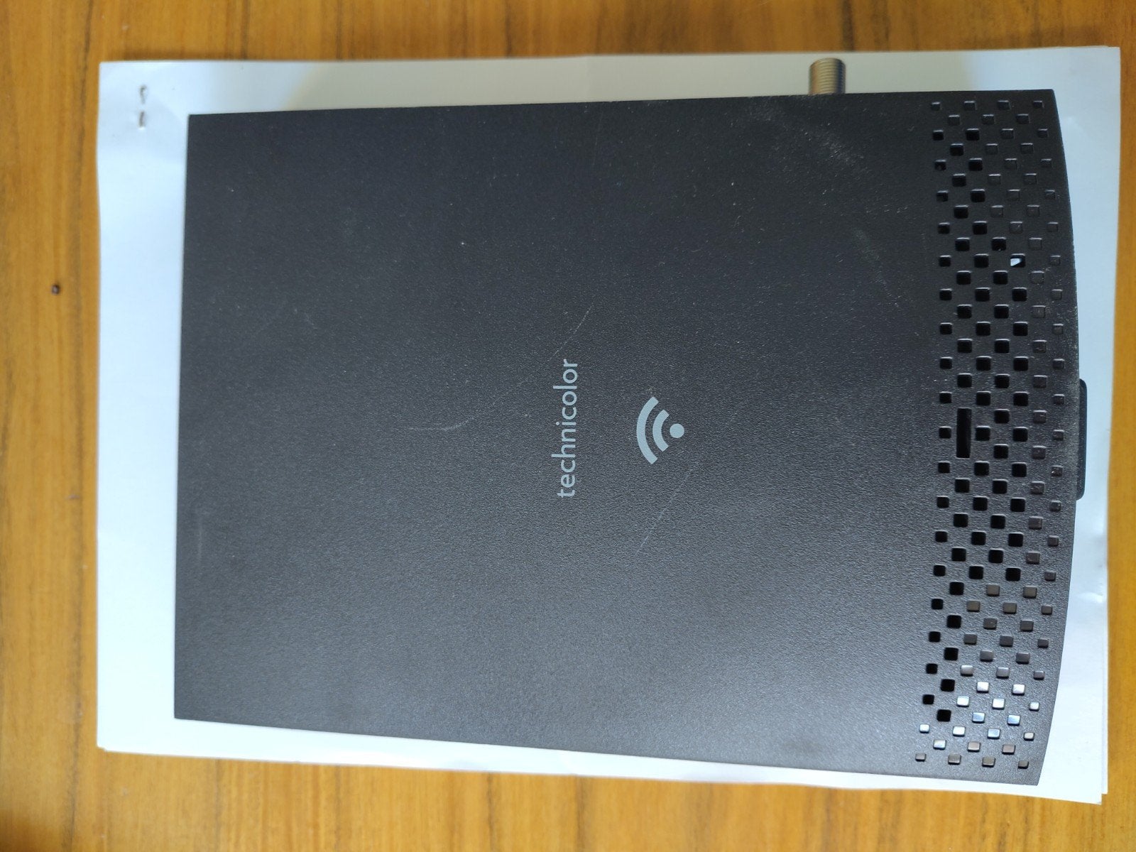 Technicolor TC7210.Z Ziggo Router met Modem, Computers en Software, Routers en Modems, Ophalen of Verzenden, Gebruikt, Router met modem