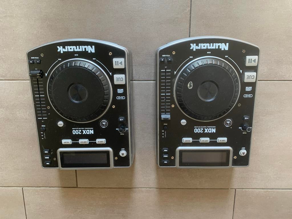 Numark NDX 200 DJ-set (2 stuks), Ophalen, Zo goed als nieuw, Dj-set, Numark