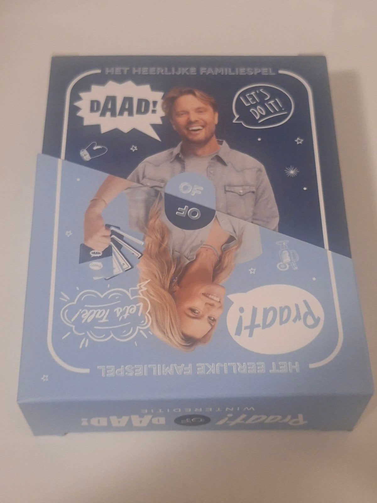 Praat of daad spel wintereditie, Ophalen of Verzenden, Nieuw, Speelkaart(en)