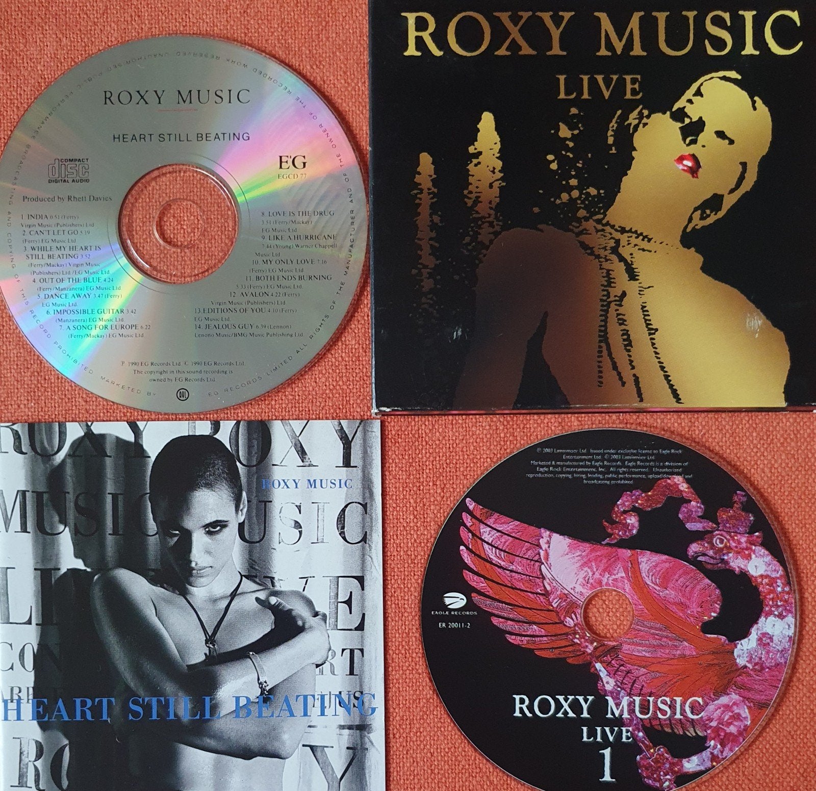 Roxy Music cd's mogen ook per stuk, Ophalen of Verzenden