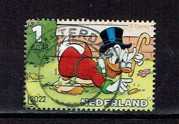 postzegels Nederland Donald Duck  kinderpostzegels  (2022), Ophalen of Verzenden, Gestempeld