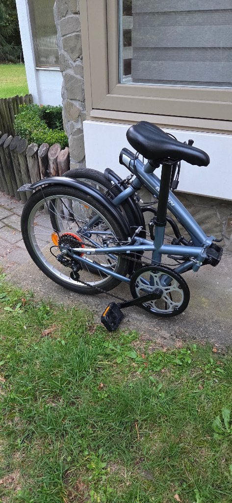 B'Twin Tilt 120 vouwfiets, Fietsen en Brommers, Ophalen, Zo goed als nieuw, 18 tot 20 inch, Versnellingen