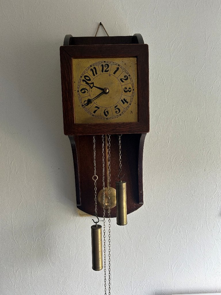 Penaat klokje ca 1905 Amsterdamse School / Art Deco stijl, Ophalen of Verzenden