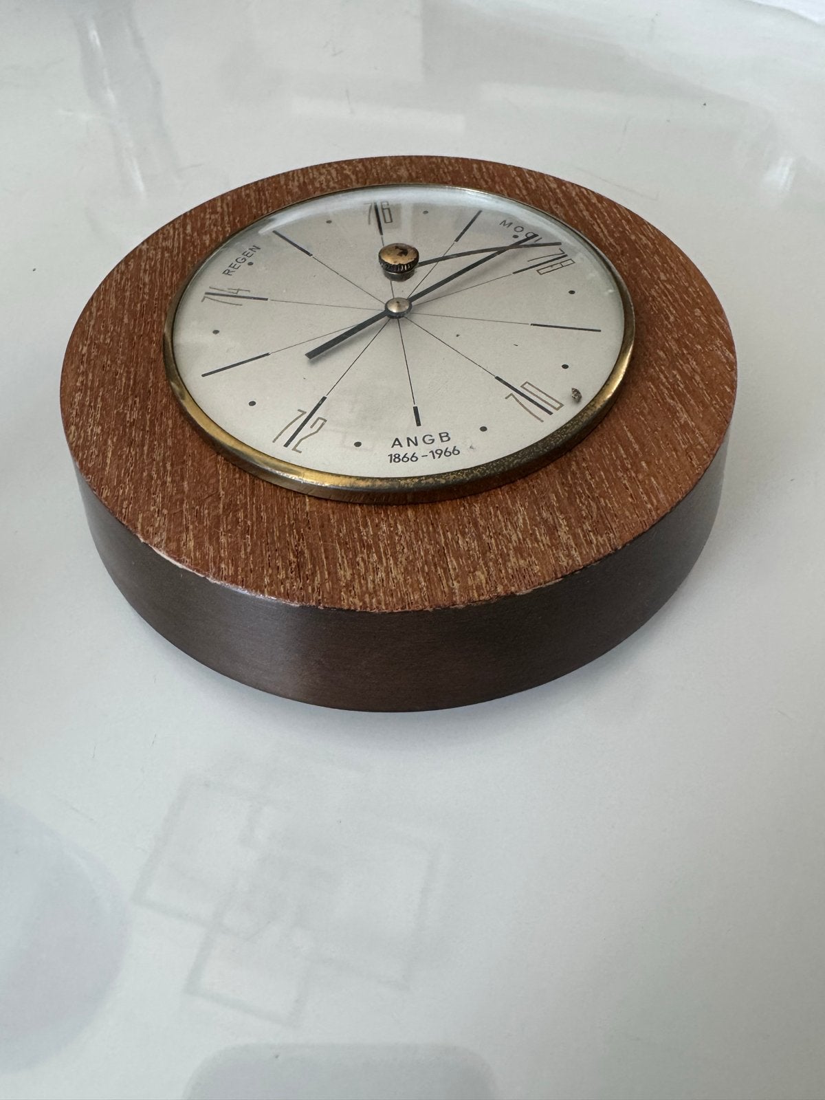 Vintage Barometer/Thermometer/Hygrometer - ANGB 1866-1966, Ophalen of Verzenden