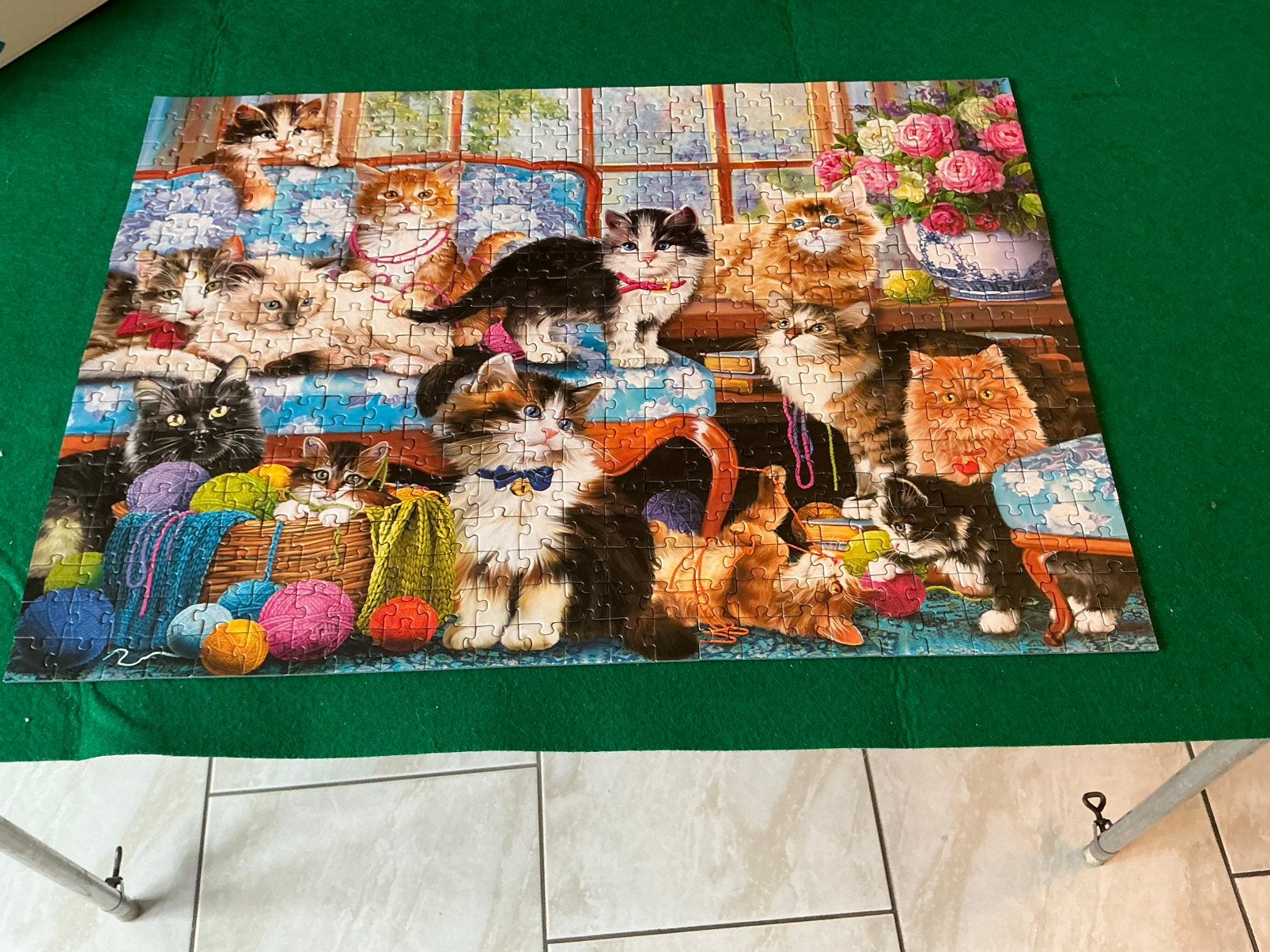 Puzzels, Ophalen of Verzenden, Zo goed als nieuw