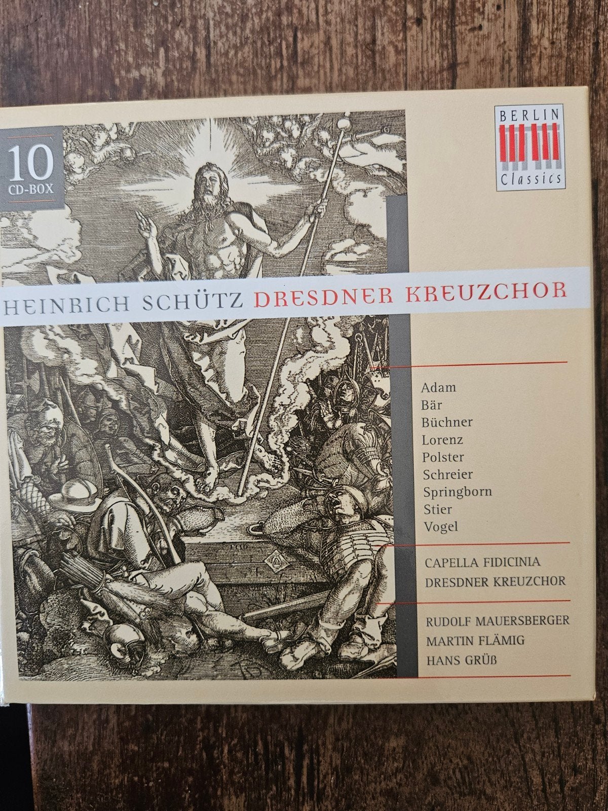 Heinrich Schütz Dresdner Kreuzchor - 10 CD Boxset, Boxset, Overige componisten, Ophalen of Verzenden, Inclusief boekje