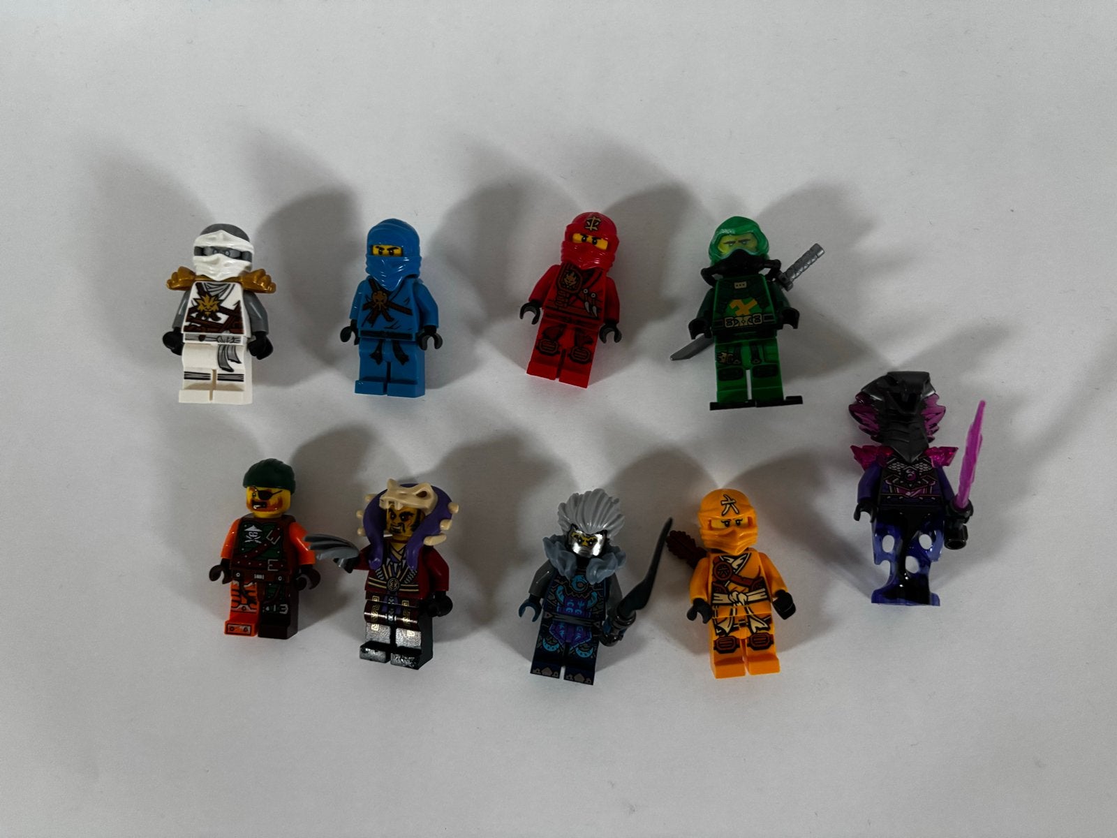 Lego Ninjago Minifiguren, Inclusief minifiguren, Lego, Ophalen of Verzenden, Zo goed als nieuw