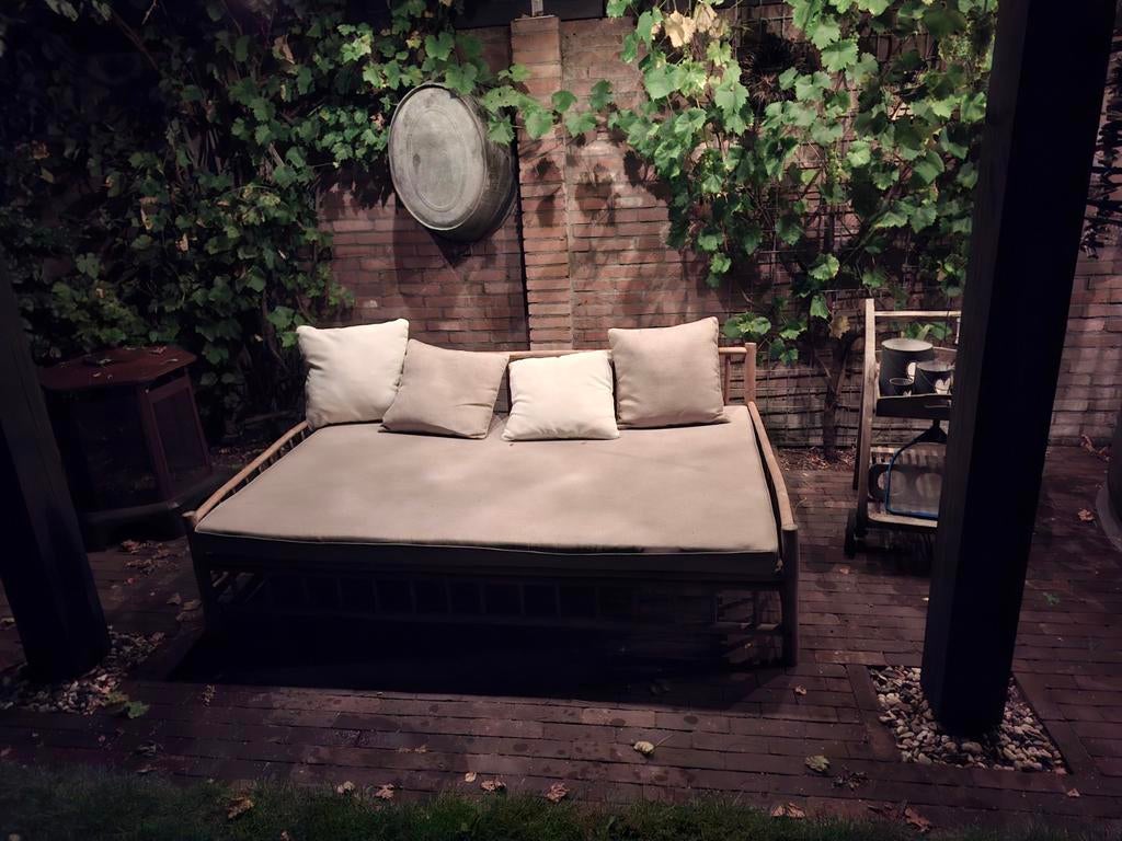 Ligbed relax bank, Ophalen of Verzenden, Aluminium