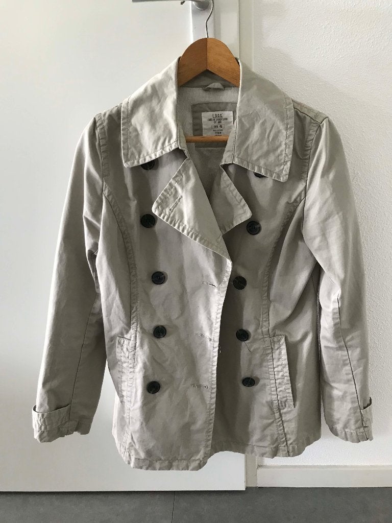 H&M zomerjasje, maat 40, Kleding | Dames, Maat 38/40 (M), Beige, Ophalen of Verzenden, Zo goed als nieuw