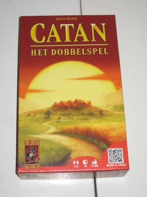 Catan dobbelspel Klaus Teuber 999 games, Ophalen of Verzenden, Gebruikt
