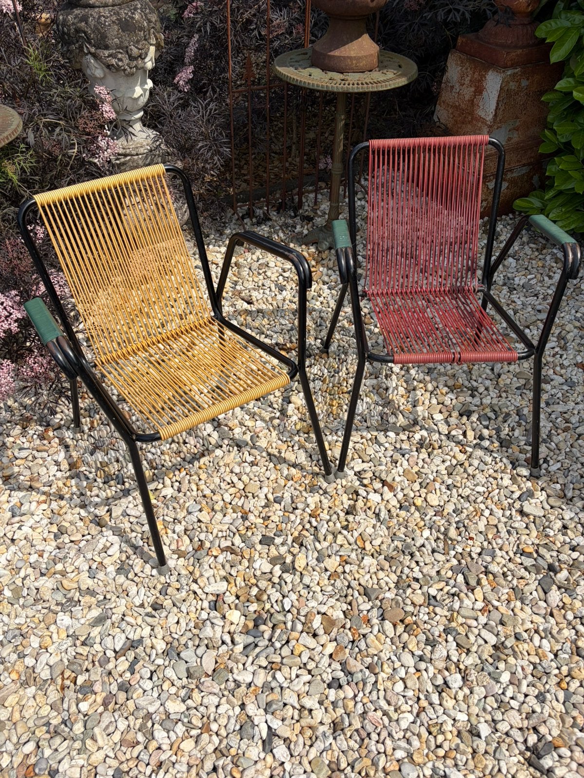 Set vintage spaghetti stoelen, Ophalen of Verzenden