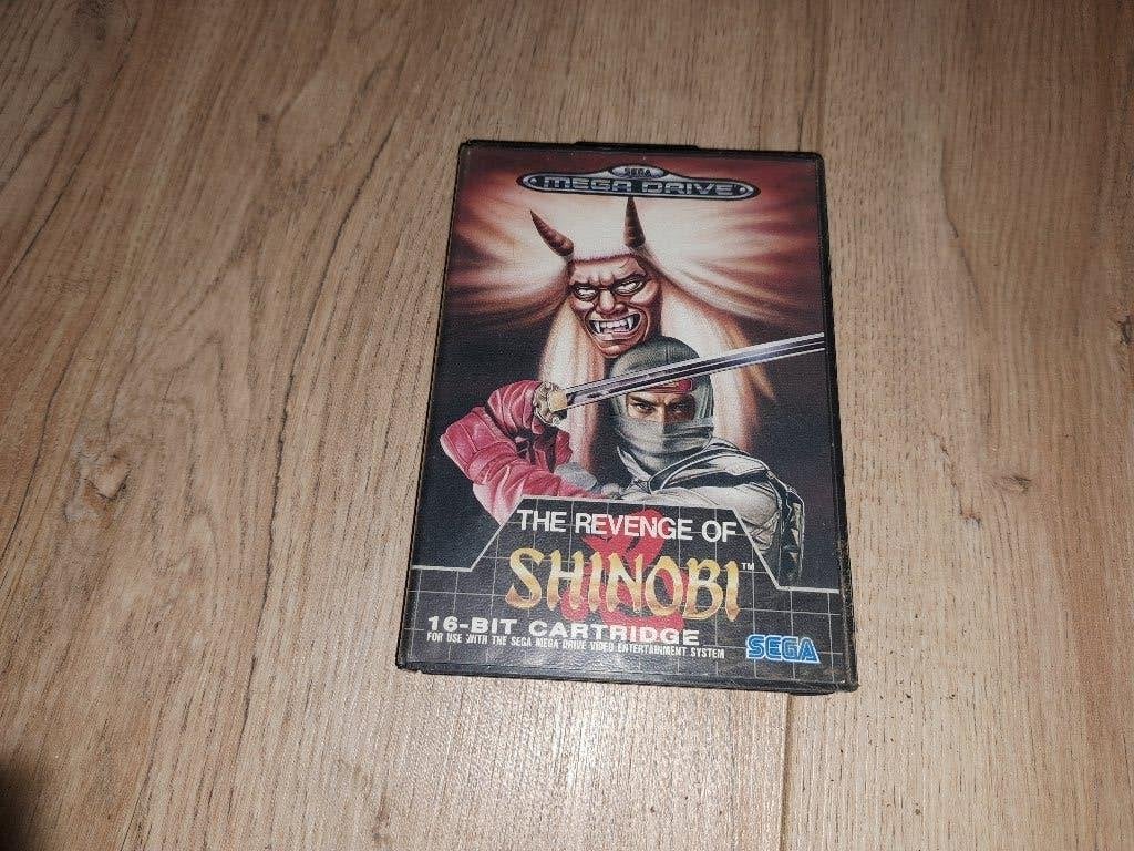 Shinobi Megadrive compleet, Avontuur en Actie, Gebruikt, 1 speler, Ophalen of Verzenden