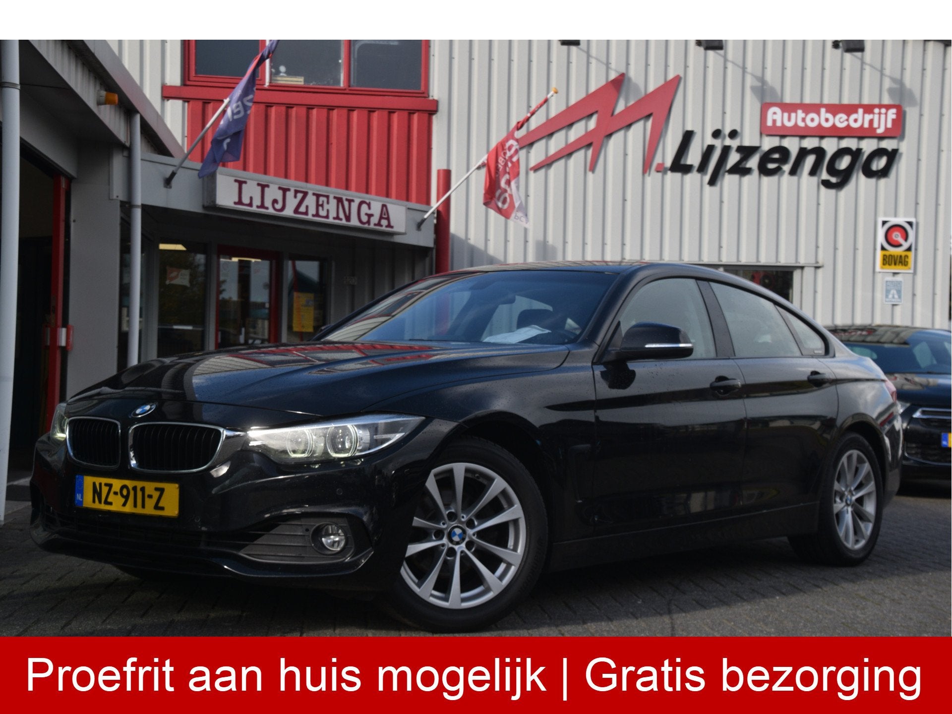 BMW 4 Serie Gran Coupé 418i Executive Carplay | Stoelverw., Auto's, Automaat, Gebruikt, Euro 6, Met garantie (alle)