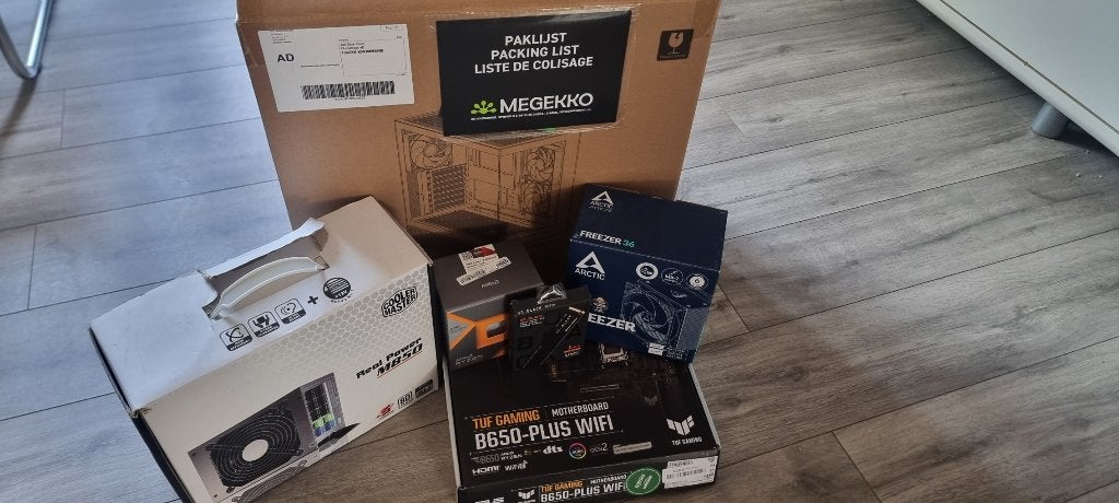 Game/werk PC (nieuwe componenten), Ophalen, 32 GB, Custom Build, Zo goed als nieuw