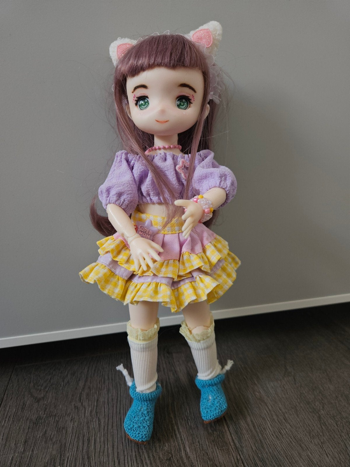 Bjd  doll  anime 29cm, Verzamelen, Poppen, Ophalen of Verzenden, Zo goed als nieuw, Overige typen