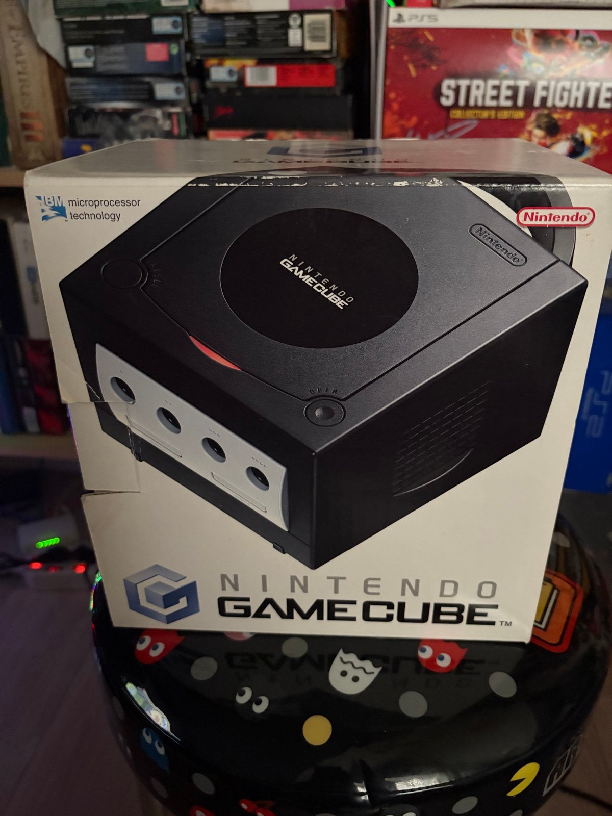 Nintendo GameCube Console - Zwart in doos, Spelcomputers en Games, Spelcomputers | Nintendo GameCube, Ophalen of Verzenden, Nieuw