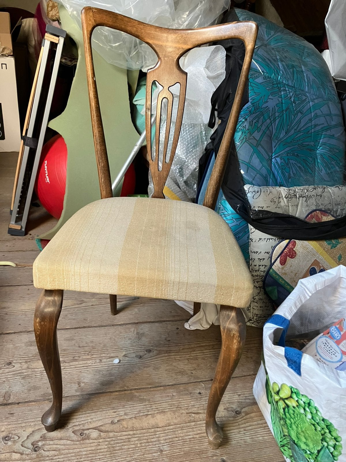 Queen Anne stoel vintage, Ophalen