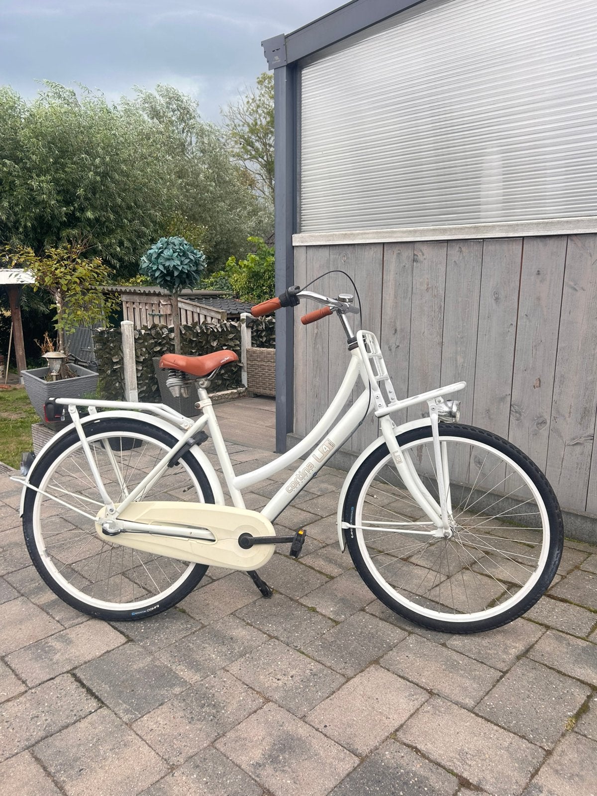 Hele mooie cortina U4 dames/meisjes fiets, 26 ing, Terugtraprem, Versnellingen, Zo goed als nieuw, Minder dan 47 cm