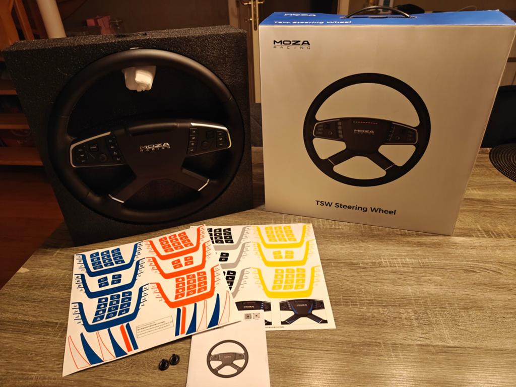 Moza truck wheel, Computers en Software, Joysticks, Ophalen, Zo goed als nieuw, Moza Racing
