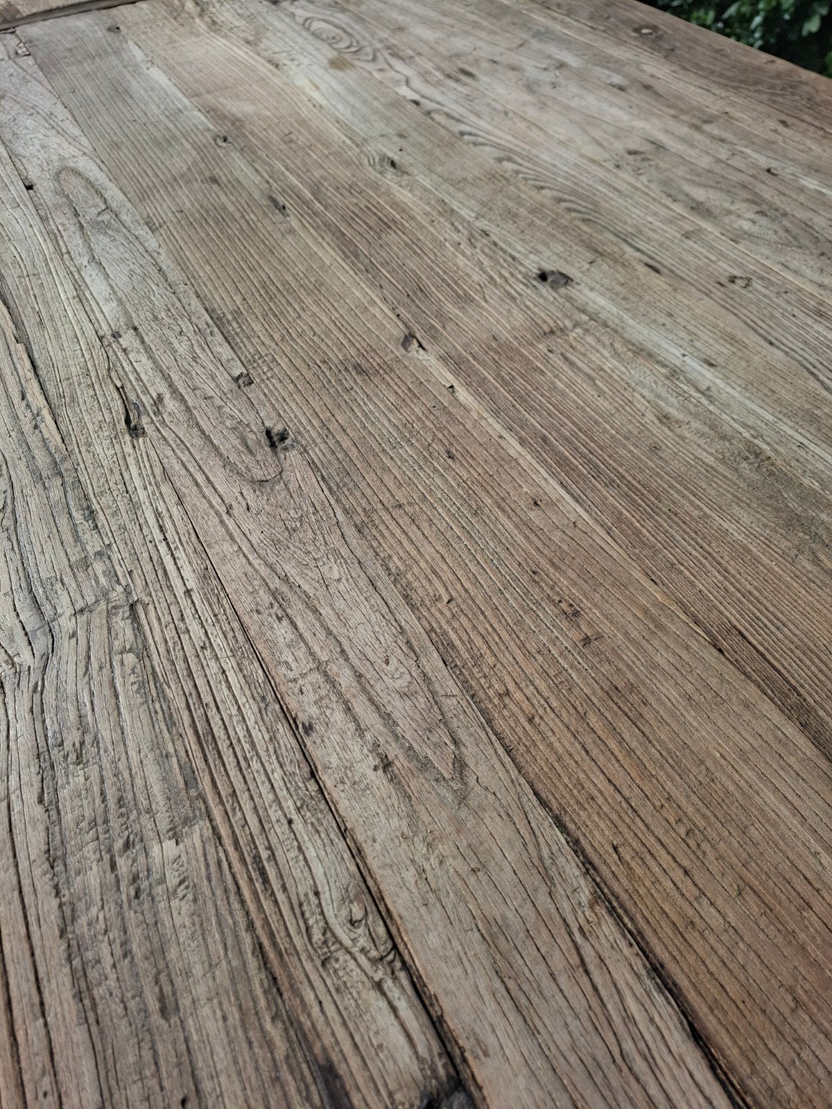 Originele Riviera Maison Driftwood eettafel, Huis en Inrichting, Tafels | Eettafels, Ophalen, Rechthoekig, 150 tot 200 cm, 50 tot 100 cm
