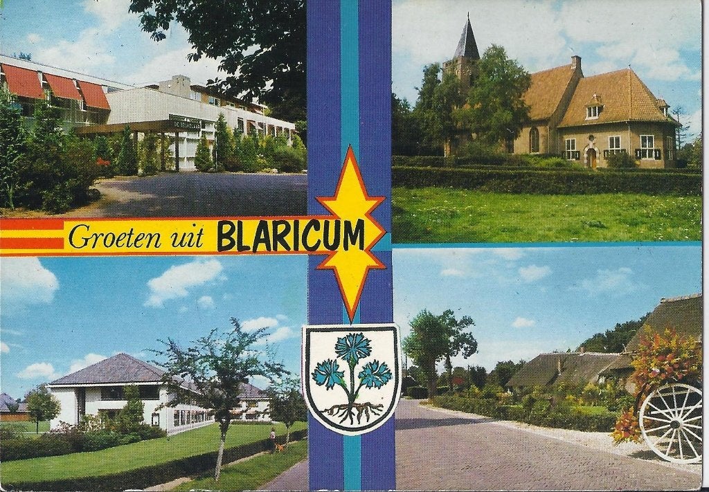 Gelopen ansichtkaart groeten uit Blaricum, Ophalen of Verzenden, 1980 tot heden, Gelopen