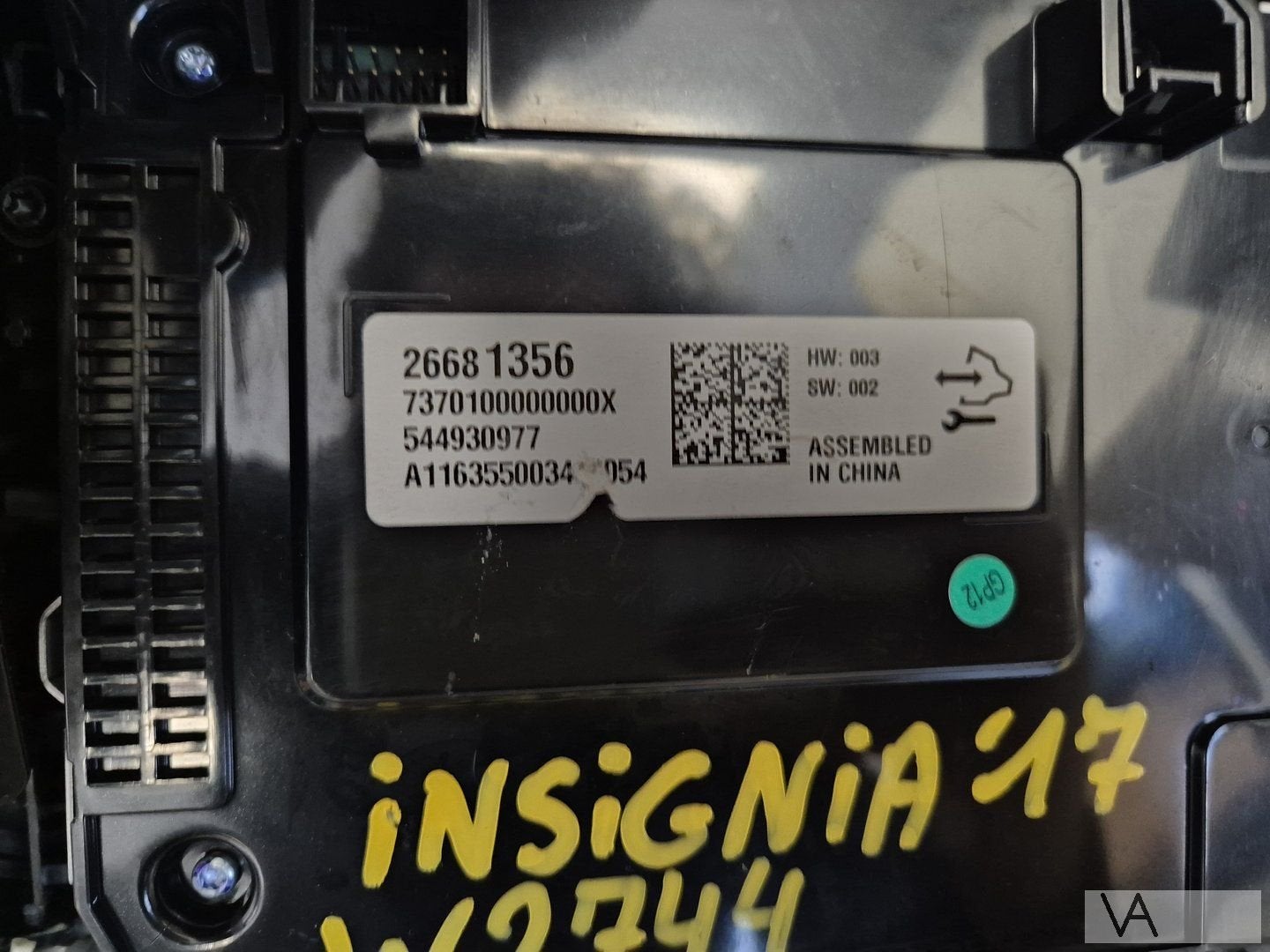 Opel Insignia A 2014 - 2017 navigatie display 26681356 €100, Gebruikt, -, -, Opel
