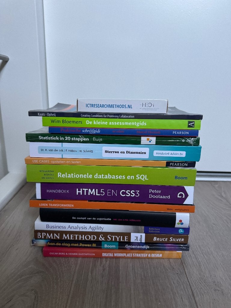 HBO-ICT Schoolboeken, Ophalen, Informatica en Computer, Zo goed als nieuw, Diverse Auteurs