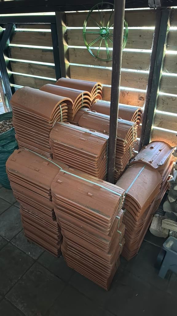Laumans Oude Holle dakpan - NIEUW 300 stuks, Ophalen, Steen of Klei, Nieuw, 15 m² of meer