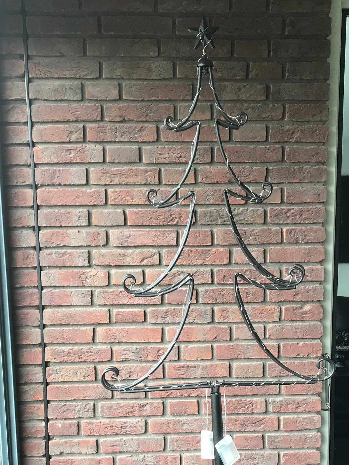 Brocante metalen Kerstboom, Diversen, Ophalen, Gebruikt