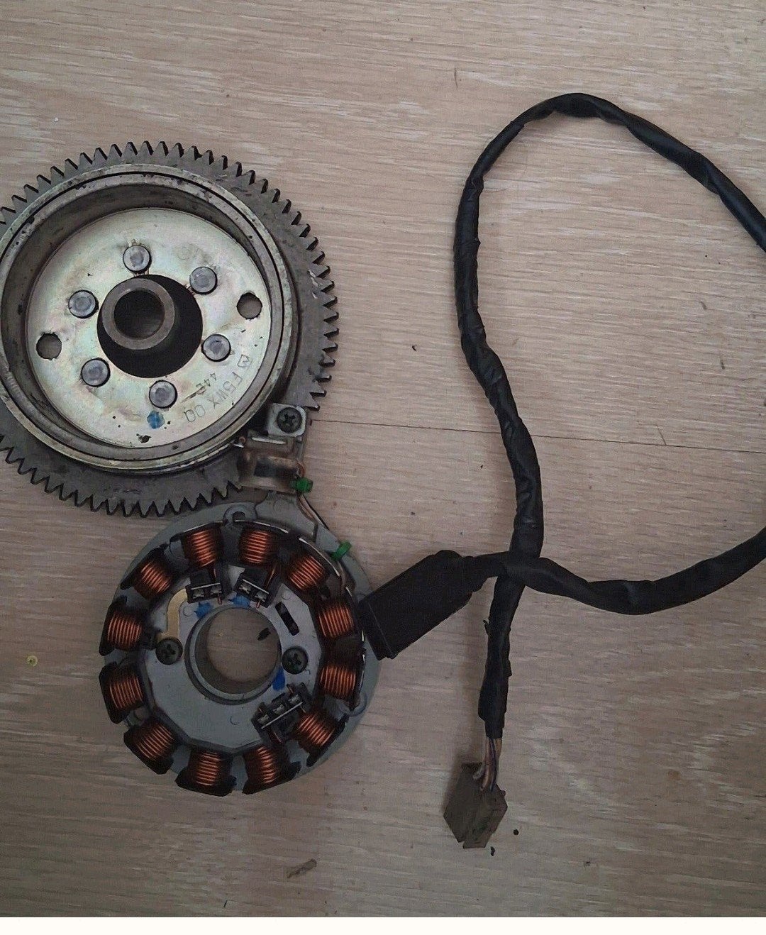 complete dynamo ontsteking Yamaha TZR50, Ophalen of Verzenden, Gebruikt, Blok, Yamaha