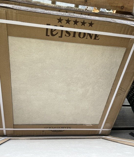 Beige keramische vloertegels/wandtegels 60x60 - 11,52m2, Ophalen, 60 cm of meer, Nieuw, 10 m² of meer