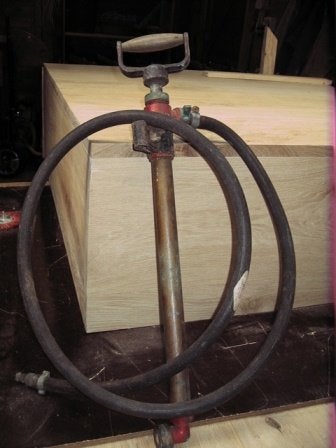 handpomp brons, Tuin en Terras, Waterpompen, Ophalen of Verzenden, Gebruikt, Overige typen