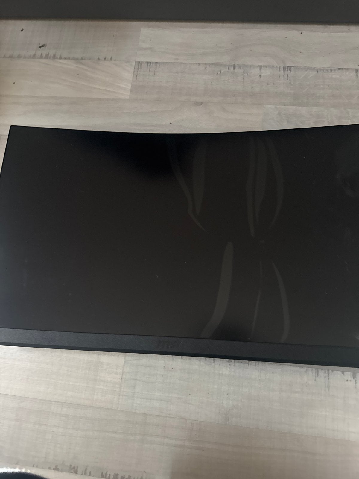 MSI monitor met barst - Ideaal voor reparatie, Ophalen, Niet werkend, Full HD