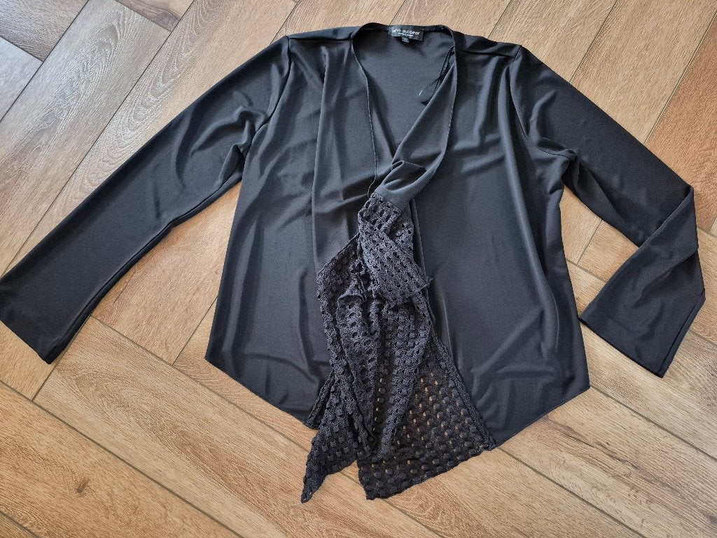 Super leuk zwart vest van Ana Alcazar, maat 42, Kleding | Dames, Zwart, Maat 42/44 (L), Ophalen of Verzenden, Zo goed als nieuw