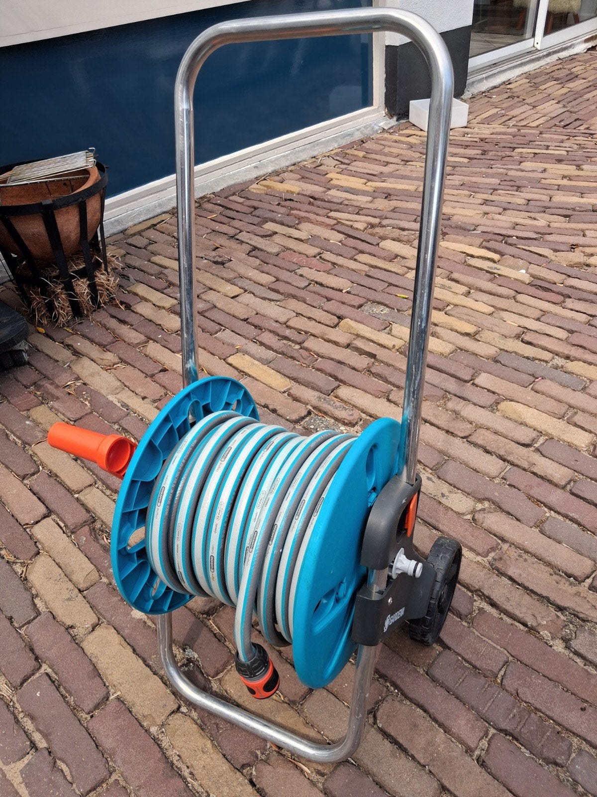 Gardena tuinslang haspel, Ophalen, Zo goed als nieuw, Tuinslang