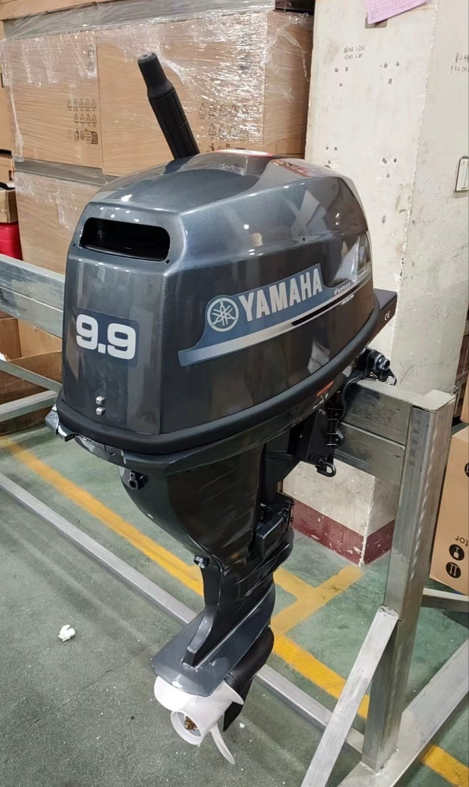 Yamaha 9.9 PK Buitenboordmotor - kortstaat, nauwelijks gebr!, Watersport en Boten, Buiten- en Binnenboordmotoren, 5 tot 10 pk