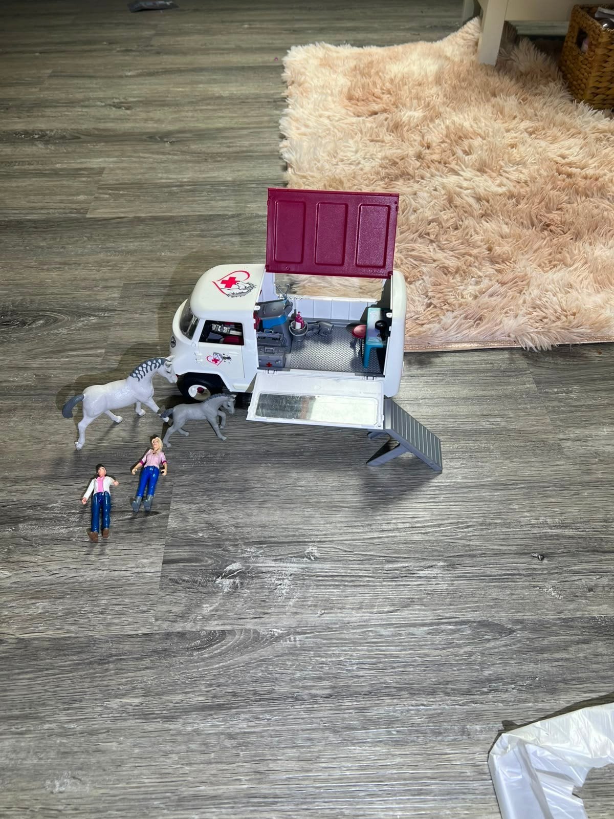 Schleich, mobiele dierenarts, Ophalen, Zo goed als nieuw, Jongen of Meisje