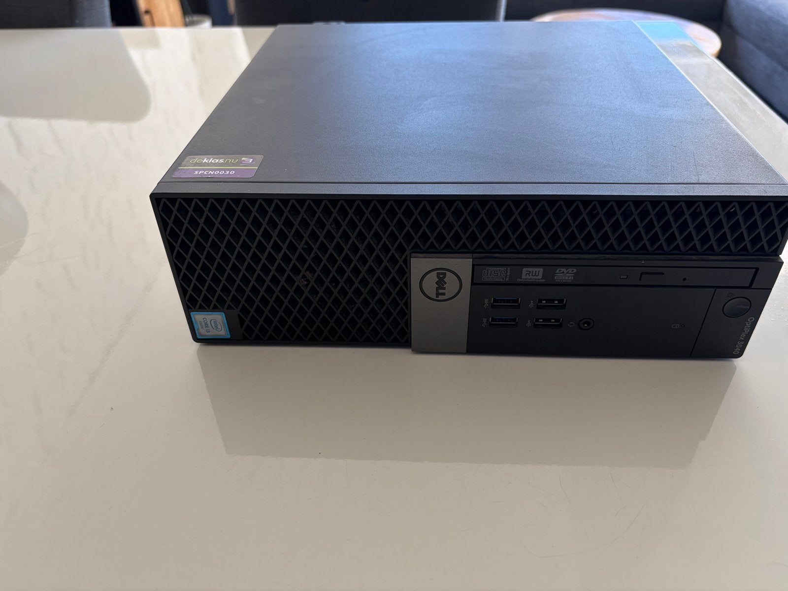 Dell OptiPlex 3040 SFF Desktop PC - Windows 10 SSD, Ophalen, Gebruikt, SSD, 3 tot 4 Ghz