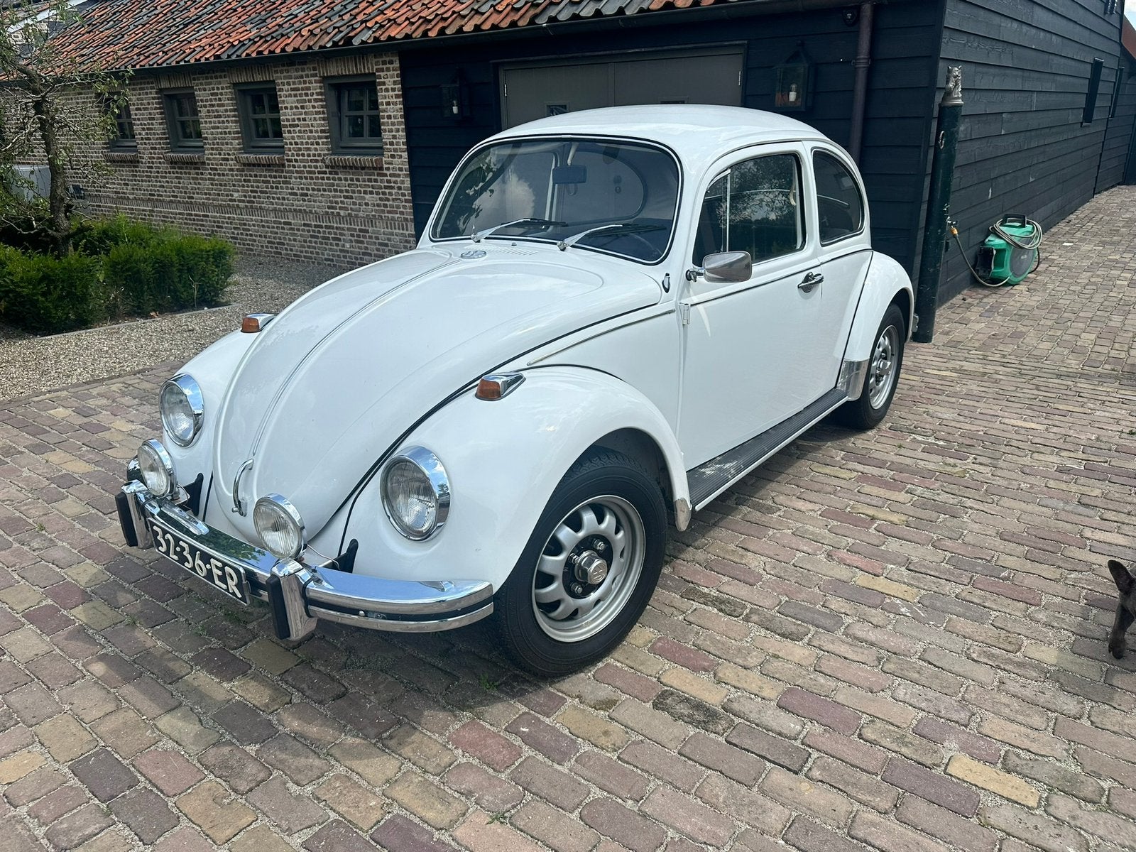 Volkswagen 1300 1.3 AUT 1968 Wit, Auto's, Volkswagen, Automaat, Achterwielaandrijving, Zwart, 4 cilinders