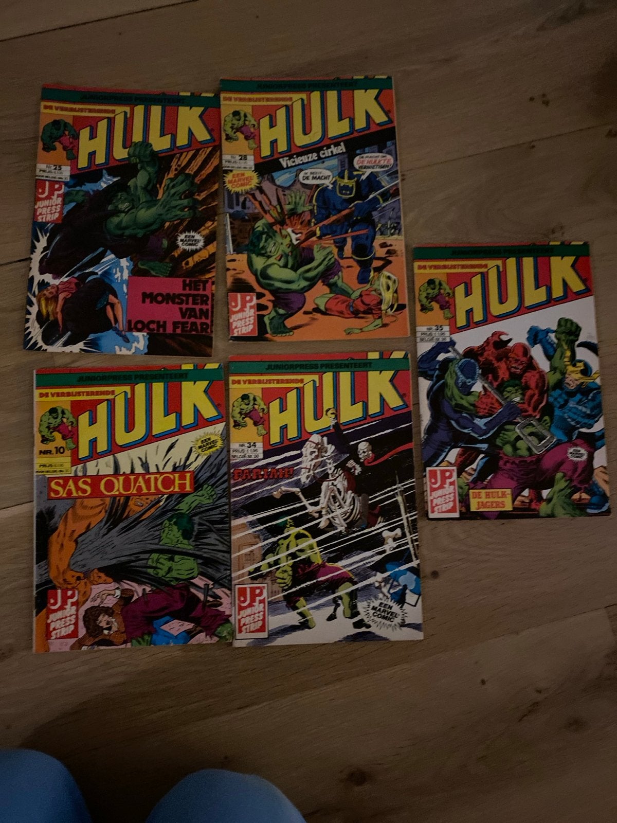 Hulk stripboeken - Juniorpress - Nette staat, Meerdere stripboeken, Ophalen of Verzenden