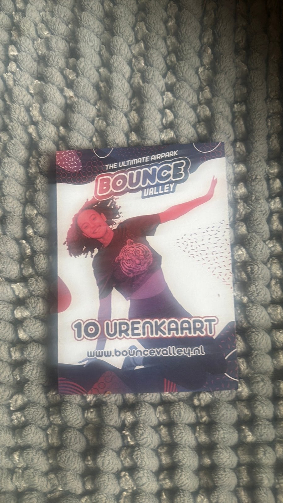 10 urenkaart van bounce valley NIEUW!, Ophalen, Nieuw