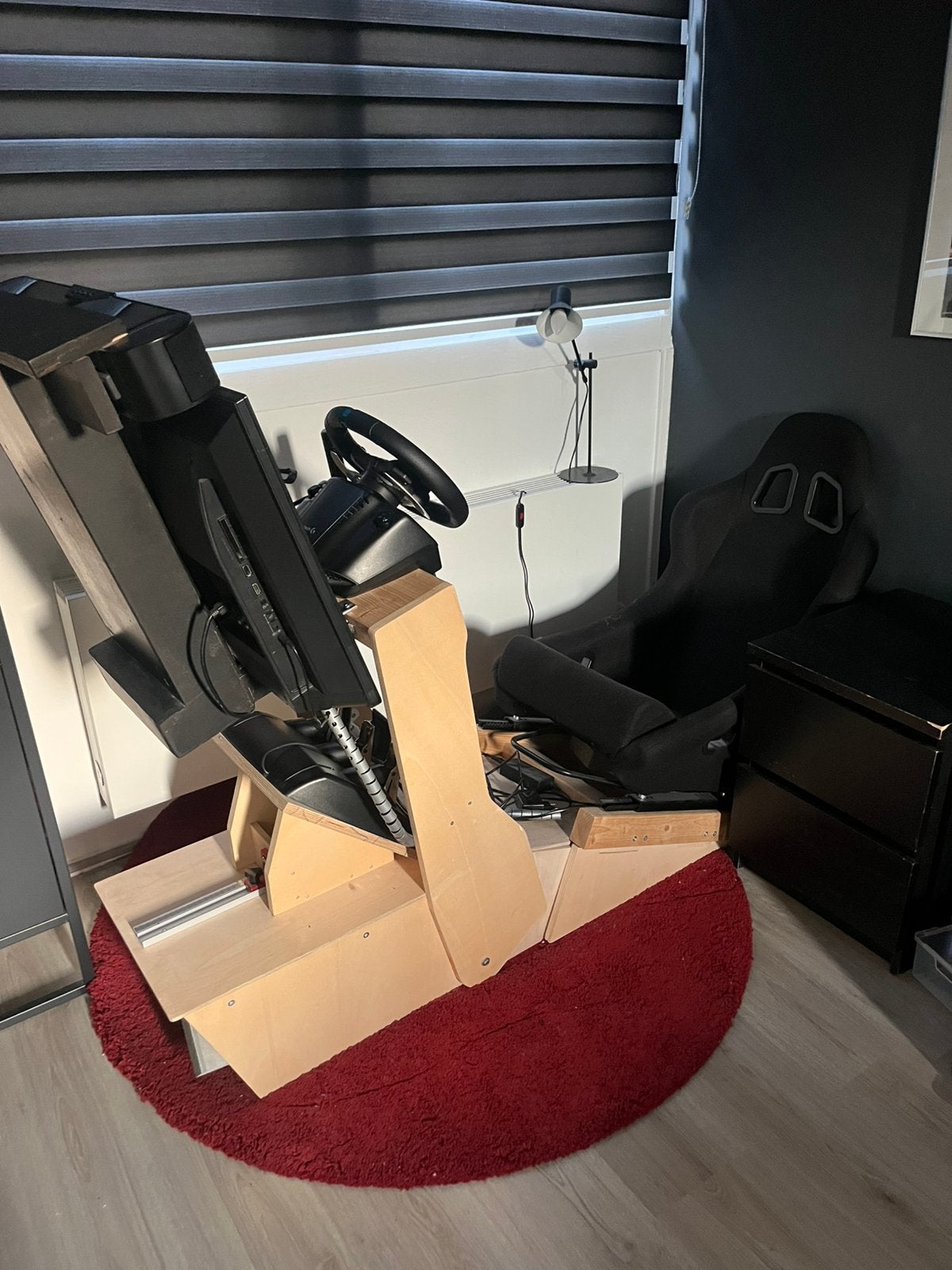 Zelf gemaakte racestoel in goeie staat, Ophalen, Sony, Zo goed als nieuw