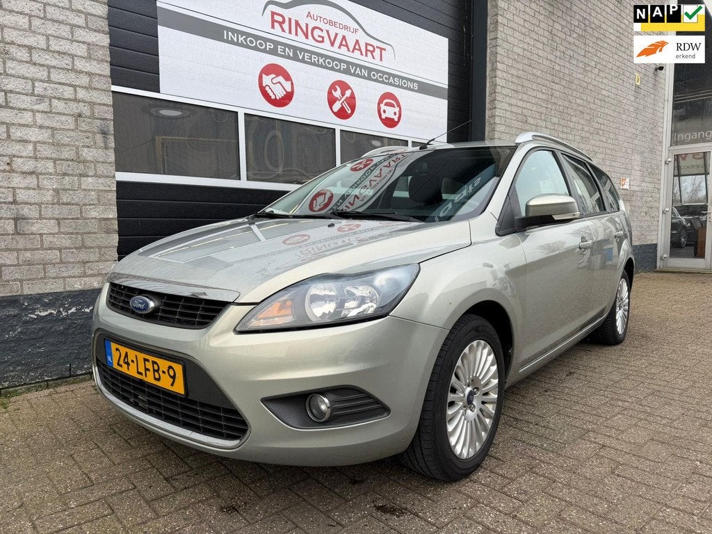 Ford Focus Wagon 1.8 Limited Met 1 JAAR APK, Auto's, Ford, Bedrijf, Te koop, Focus, ABS, Airbags, Airconditioning, Automatische klimaatregeling