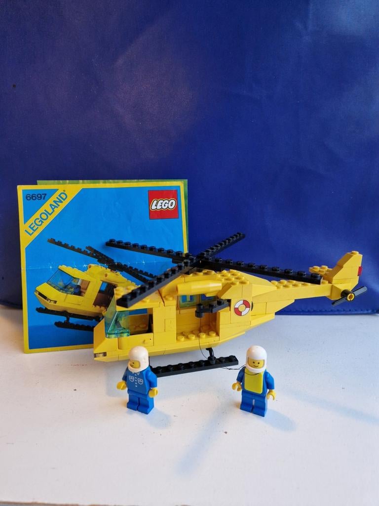 Lego 6697 - Rescue I Helicopter, Ophalen of Verzenden, Complete set, Lego